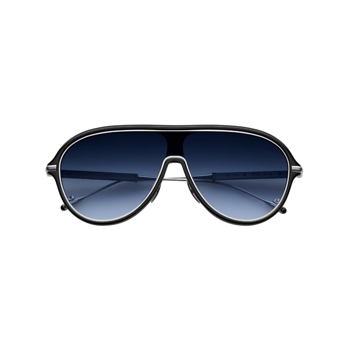 N23 Black / Silver Frame - Blue Gradient Lens