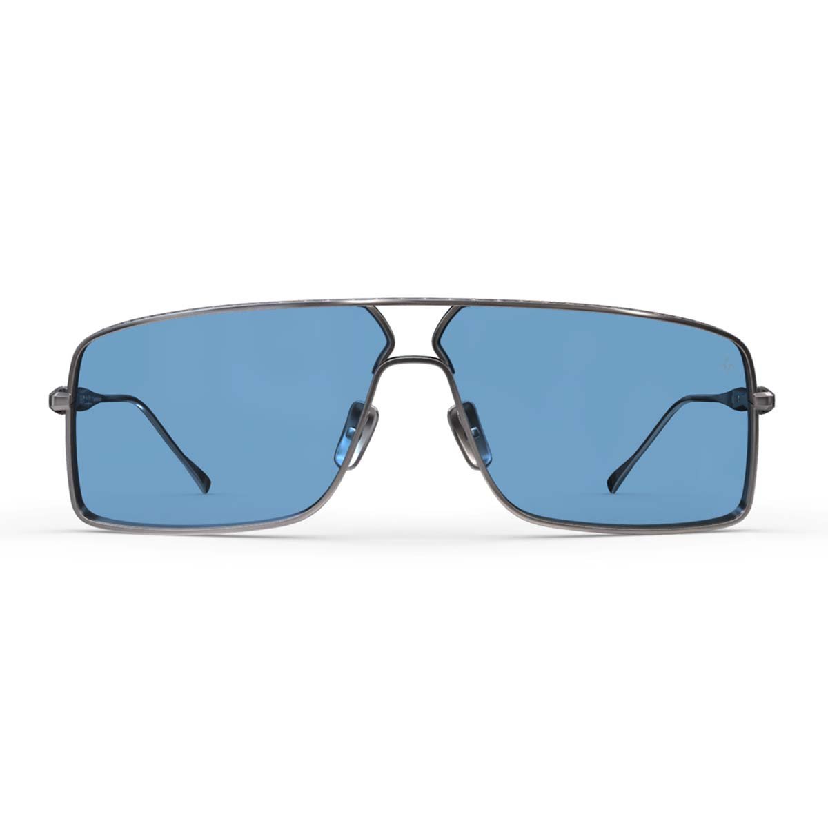 N34 Silver Frame - Jelly Blue PTC Lens