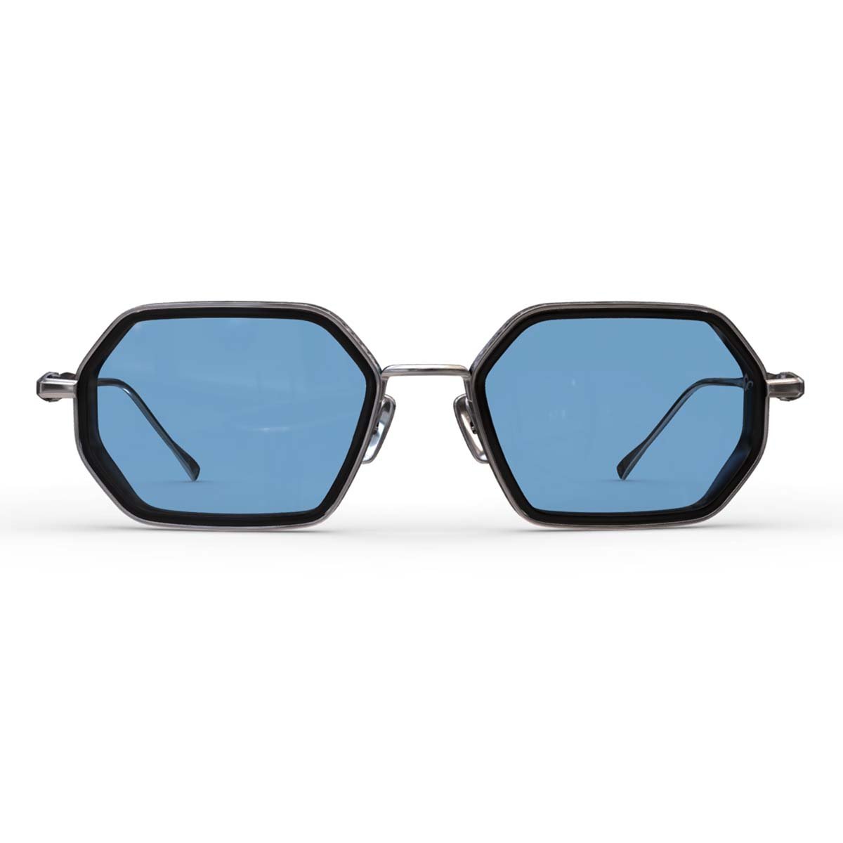 N40 Silver Frame - Jelly Blue PTC Lens