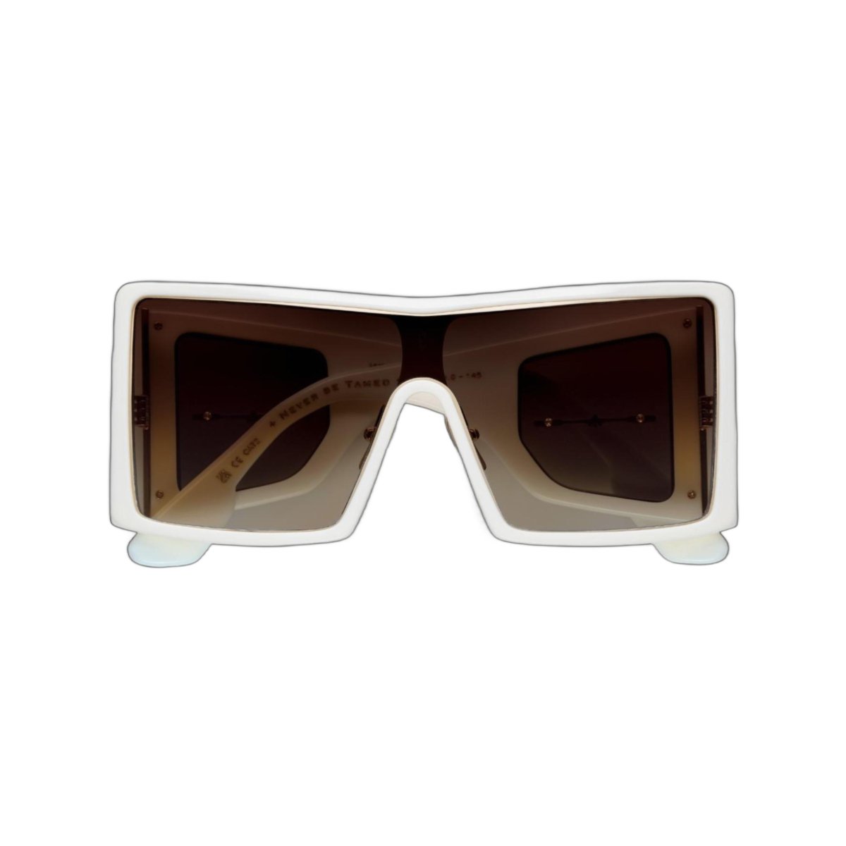 WN19 Ivory Frame - Brown Gradient Lens