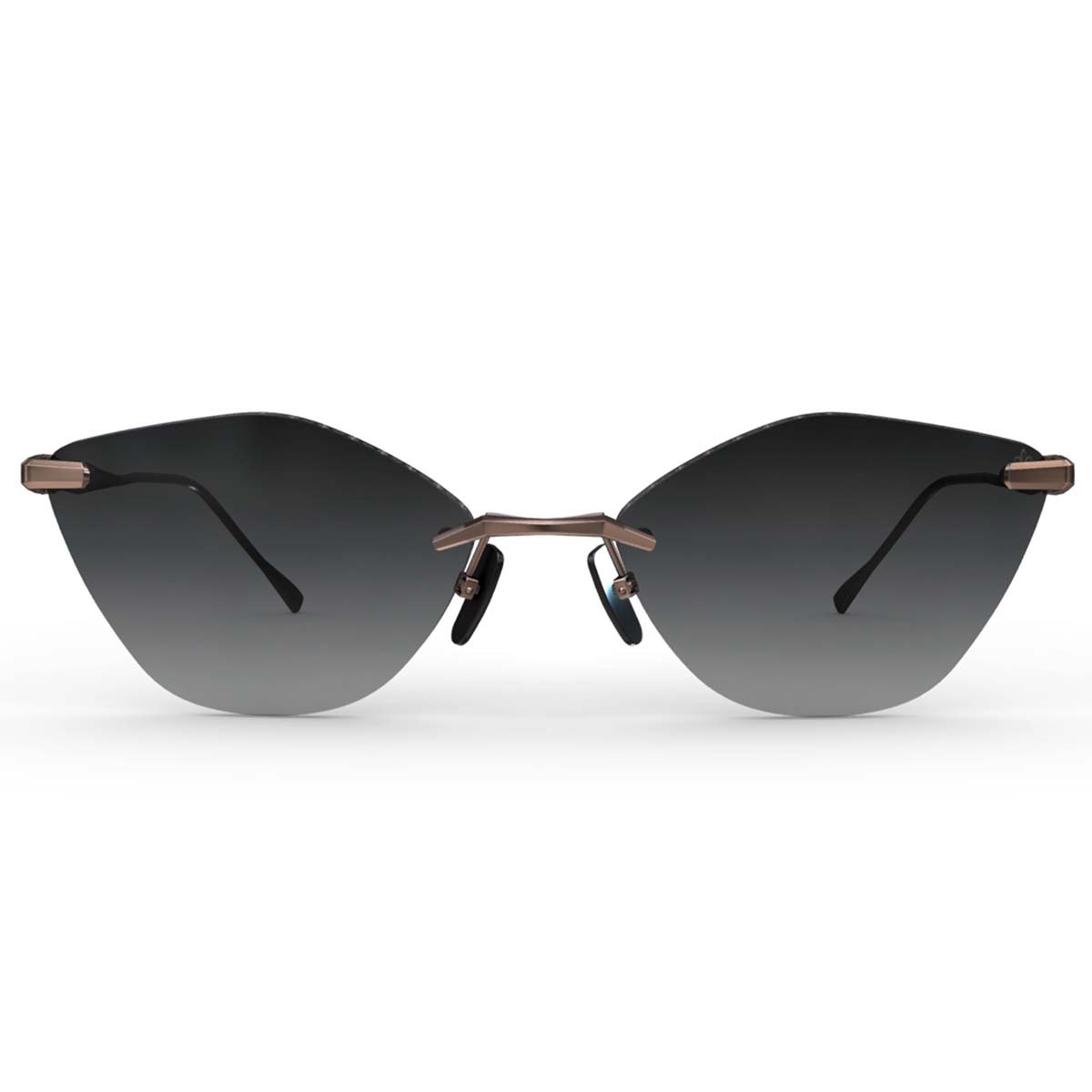 WN39 Rose Gold Frame - Grey Gradient Lens