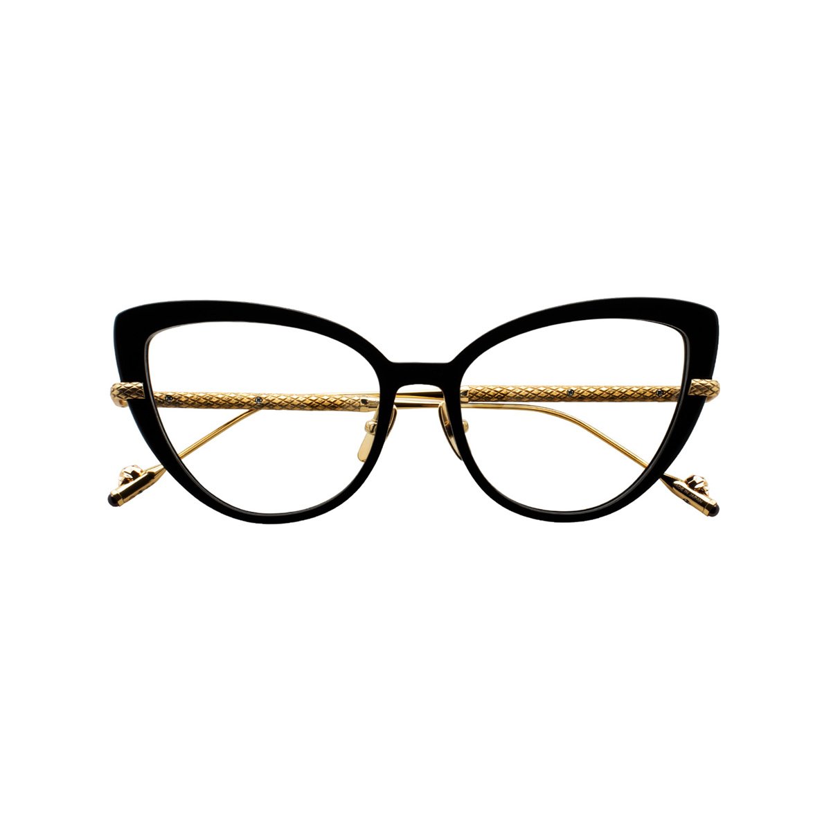 X39 Black/Gold Frame - Clear Lens