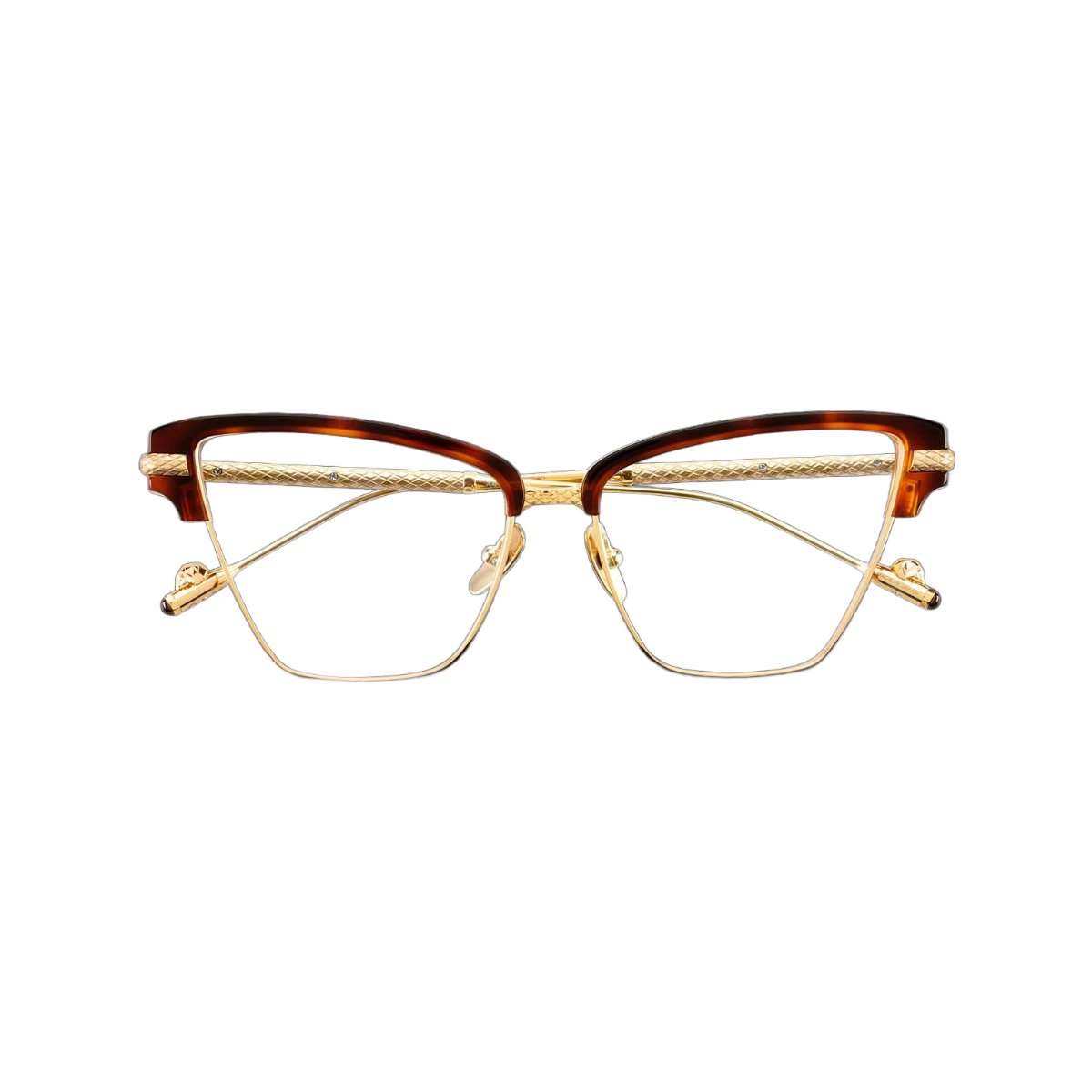 X41 Tort/Gold Frame - Clear Lens