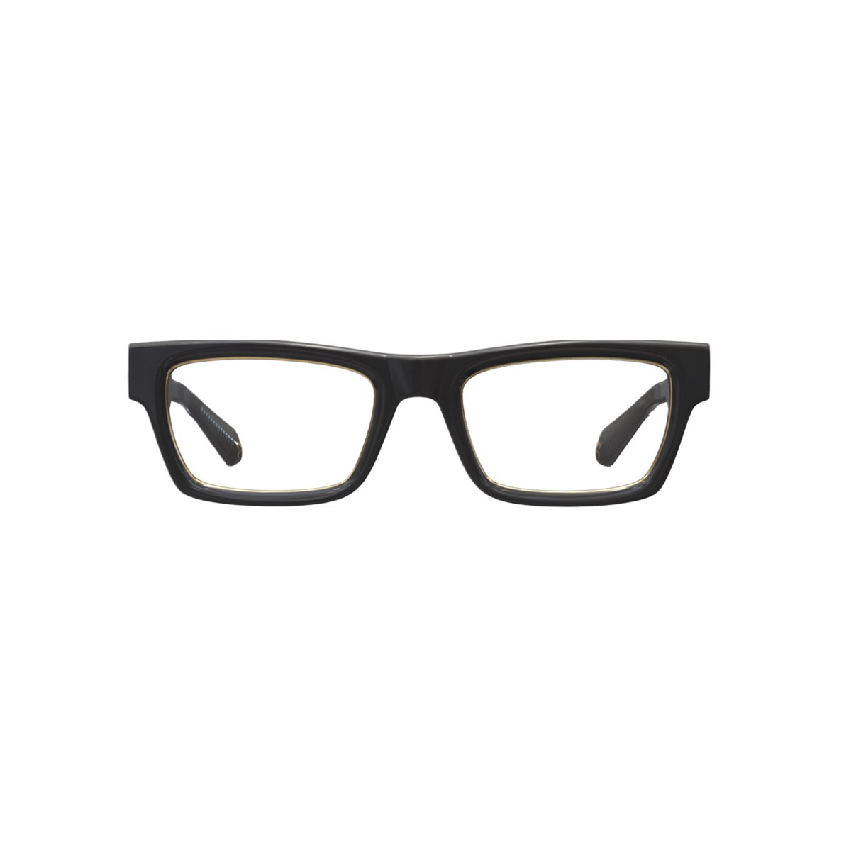 X55 Black Matt/Gun Metal Frame - Clear Lens