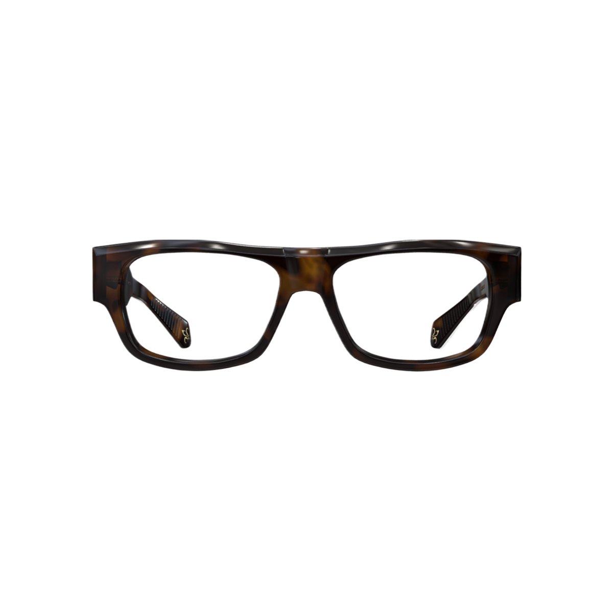 X56 Tort/Gold Frame - Clear Lens