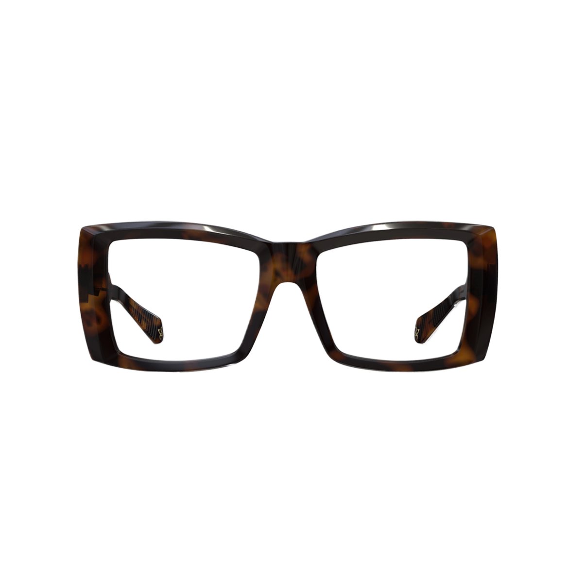 X57 Tort / Gold Frame - Clear Lens