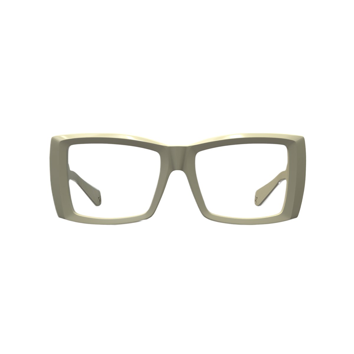 X57 Ivory / Gold Frame - Clear Lens
